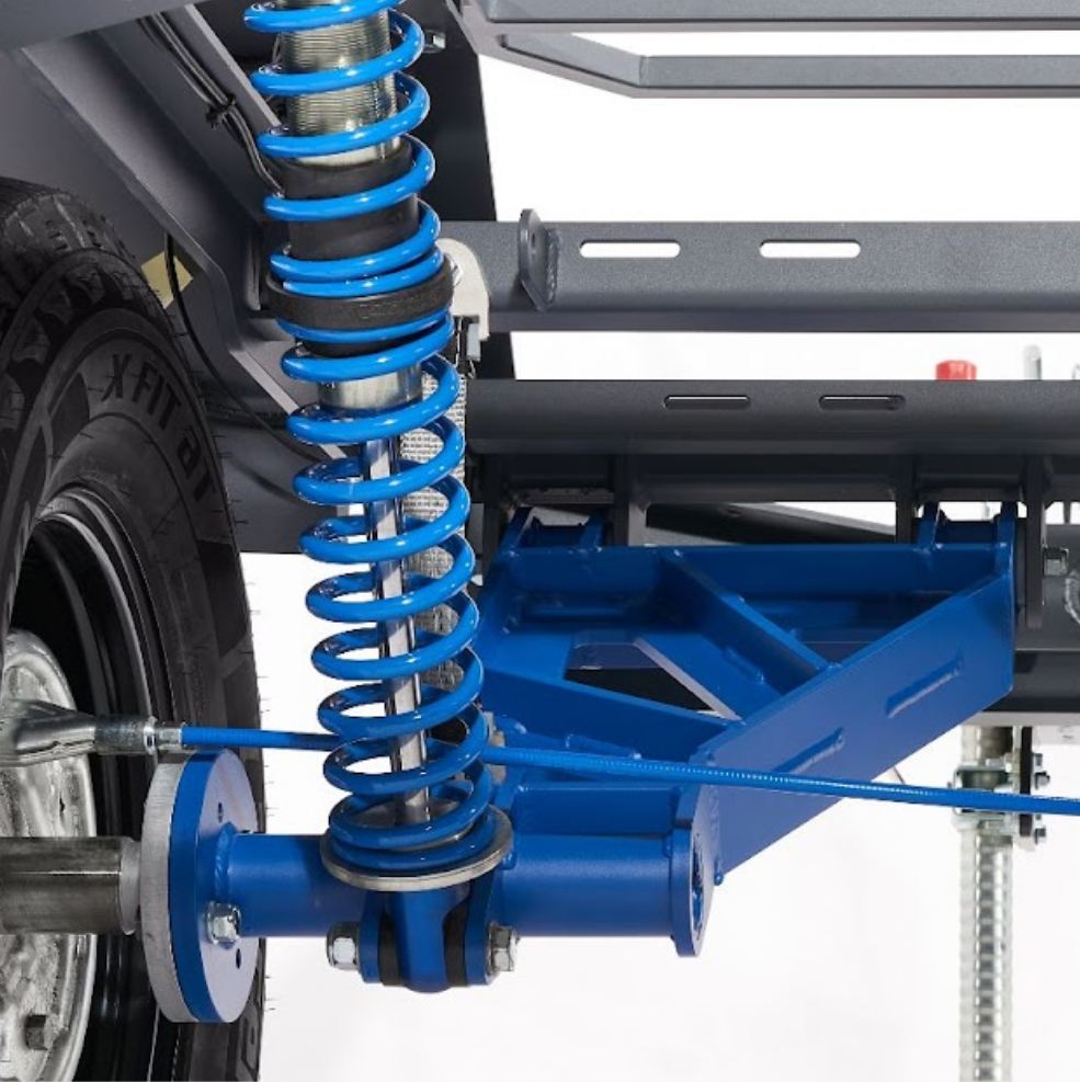 Wahacze wleczone DA ORFFO do lekkiej przyczepy terenowej