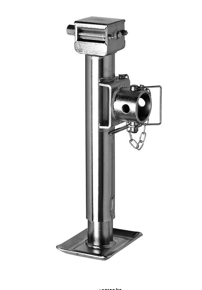 Zestaw 2 podpór do przyczepy z przyłączami